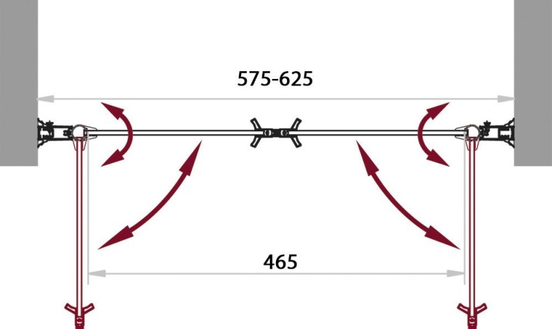 Душевая дверь в нишу BelBagno Sela B 2 60 Ch Cr SELA-B-2-60-Ch-Cr - 3