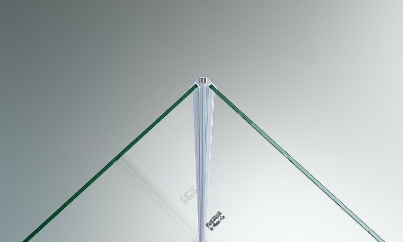 Душевой уголок BelBagno Etna 80х80 профиль хром стекло прозрачное ETNA-A-1-80-C-Cr - 6