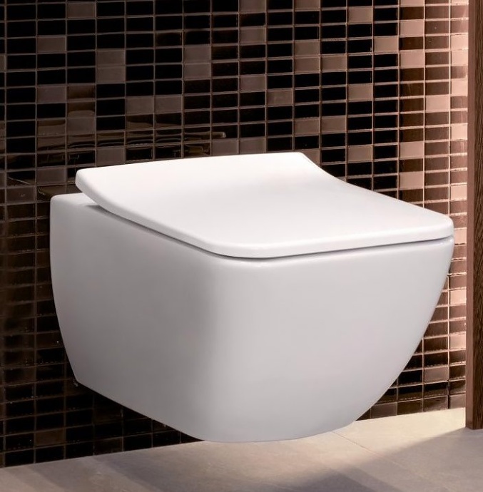 Подвесной унитаз Villeroy & Boch Venticello  4611RSR1 - 7