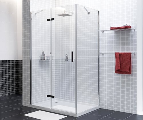 Душевой уголок Wasserkraft Aller 10H06LB black matt, 120x80 см 10H06LBLACK MATT - 2