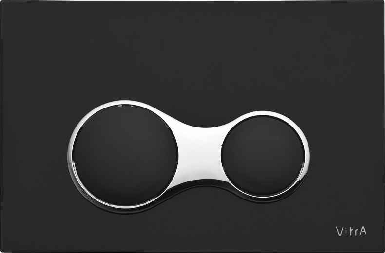 Кнопка смыва Vitra Concealed Cisterns черный  740-0411 - 0
