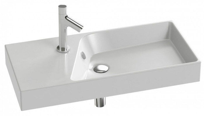 XP112K-Z-00 (логотип Kohler) Rythmik подвесная раковина 80х37 см, белый (аналог EXP112) - 0