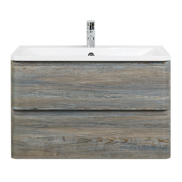 Тумба с раковиной BelBagno Albano 80 светлое дерево - 0