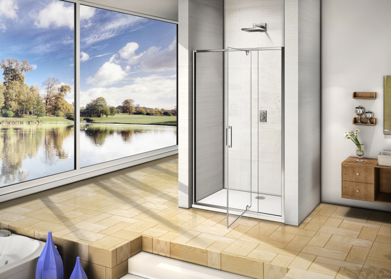 Душевая дверь в нишу Good Door Orion WTW-PD-90-C-CH ОР00014 - 2