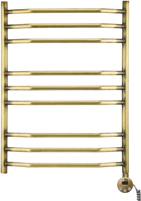 Полотенцесушитель электрический Domoterm Лаура П9 50x70, античная бронза, R Лаура П9 500x700 АБР ER - 0