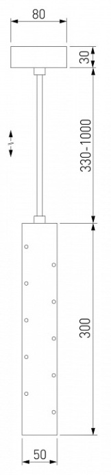 Подвесной светильник Elektrostandard Bong a055667 - 3
