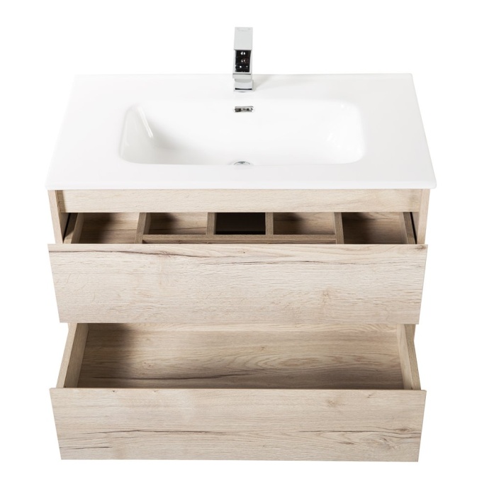 Комплект мебели BelBagno Kraft 80 светлое дерево - 4