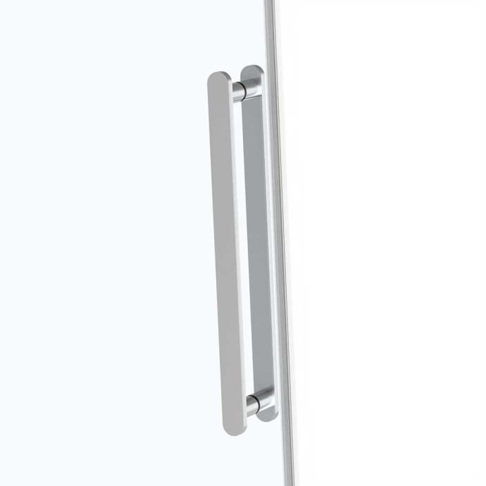 Душевая дверь в нишу Vincea Como Soft 150х195 профиль хром стекло прозрачное  VDS-1CS150CL - 7