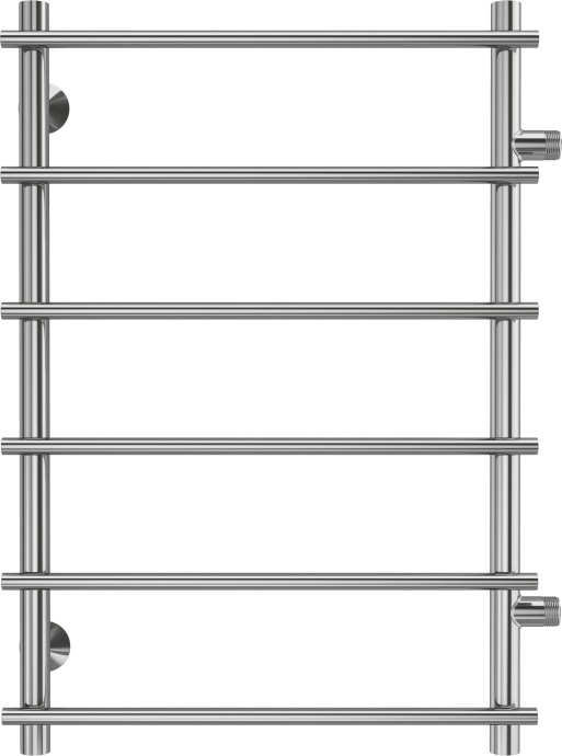 Водяной полотенцесушитель Terminus Квинта П6 500x800 Хром боковое подключение 4670078530172 - 0