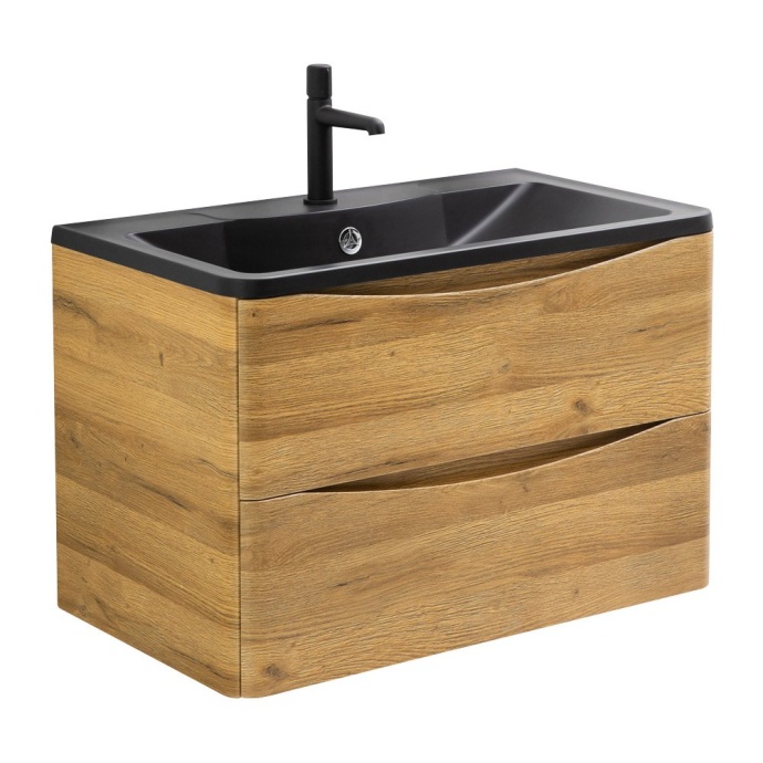 Тумба с раковиной BelBagno Acqua 100 светлое дерево - 1