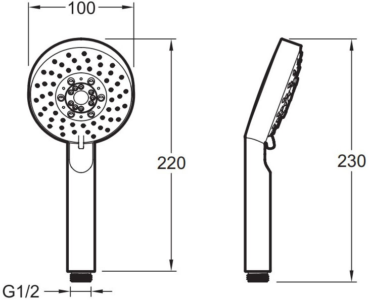 Душевой комплект Jacob Delafon Modulo E30758-CP - 15