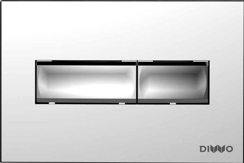Кнопка смыва DIWO 7322 хром - 0