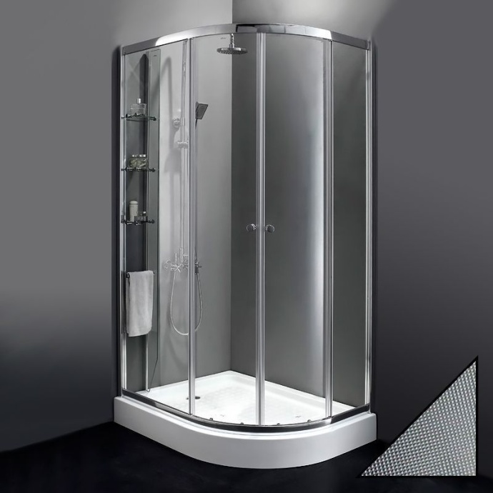 Душевой уголок Cezares ANIMA-W-RH-2-120/100-P-Cr-L - 0