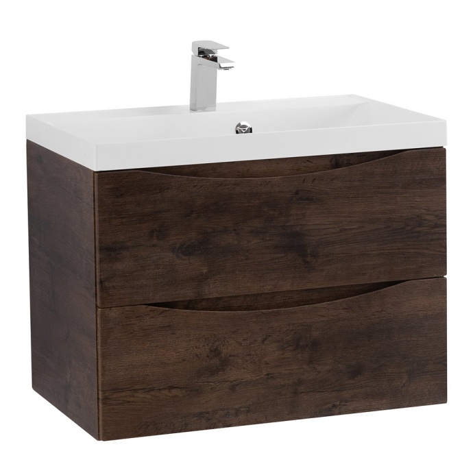 Тумба с раковиной Belbagno Marino 70 темное дерево  - 1
