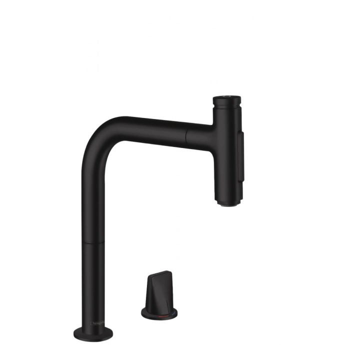 Кухонный смеситель hansgrohe M71 M7120-H200 однорычажный, на 2 отверстия, с вытяжным изливом 73818670 - 0