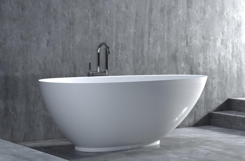 Ванна из искусственного камня Salini Paola 172x82 101512SMRF S-Stone, матовый, RAL полностью - 3