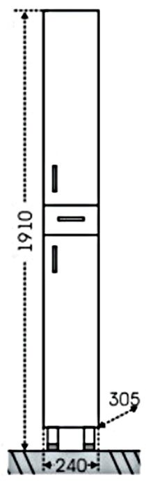 Комплект мебели Санта Сити 40 белый - 9