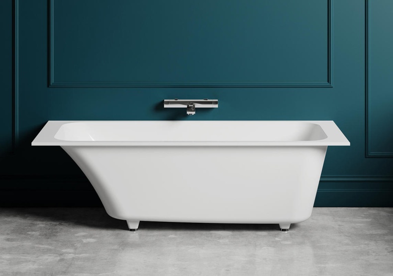 Ванна из искусственного камня Salini Orlando 180x80 102122MRF S-Stone, матовый, RAL полностью - 0