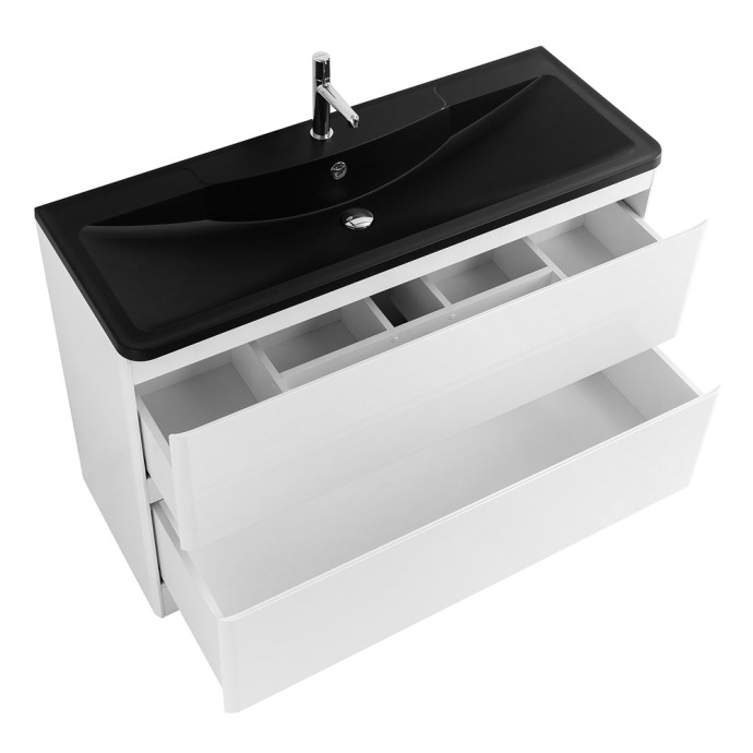 Тумба с раковиной BelBagno Albano 120 белыйк - 3