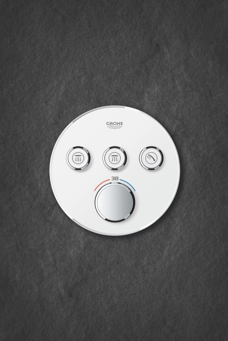 Термостат Grohe Grohtherm SmartControl 29904LS0 для душа, moon white - 1