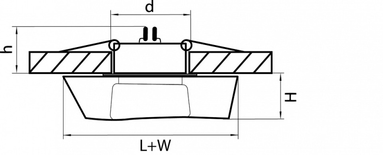 Встраиваемый светильник Lightstar Flutto 006430 - 2