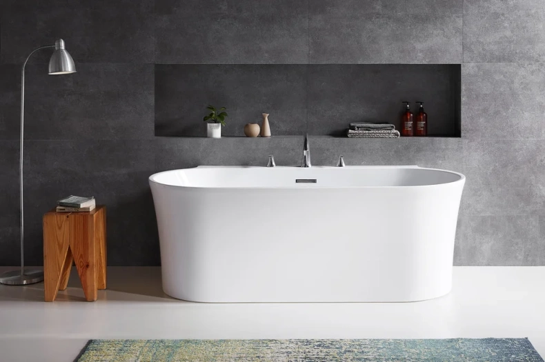 Акриловая ванна BelBagno 170х80 белый BB409-1700-800 - 3
