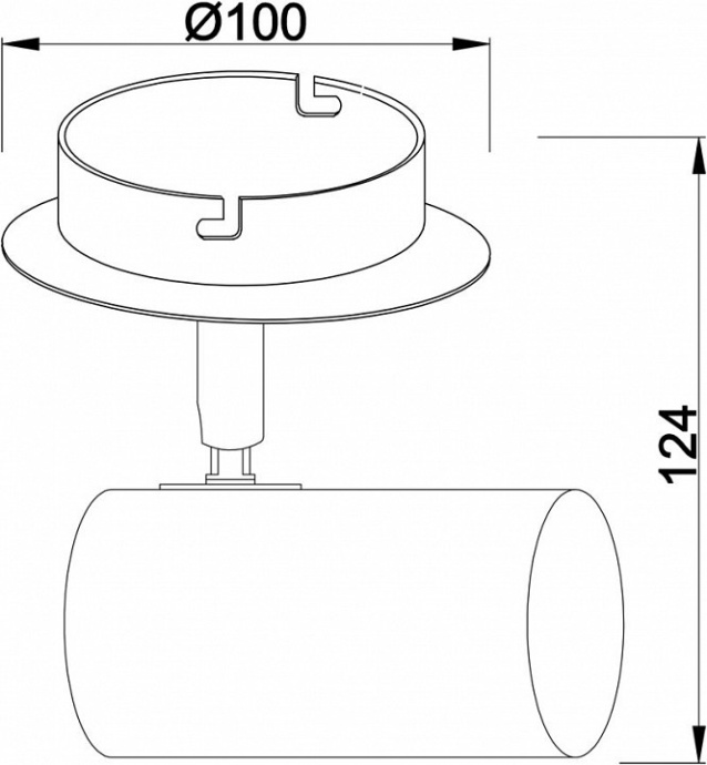 Накладной светильник Deko-Light Indi 348085 - 1