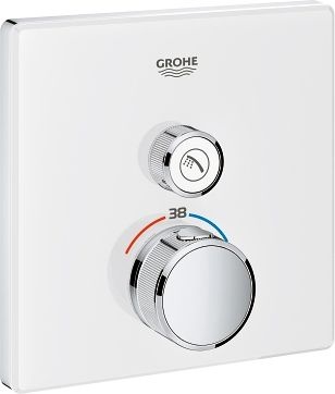 Термостат Grohe Grohtherm SmartControl 29153LS0 для душа, moon white - 0