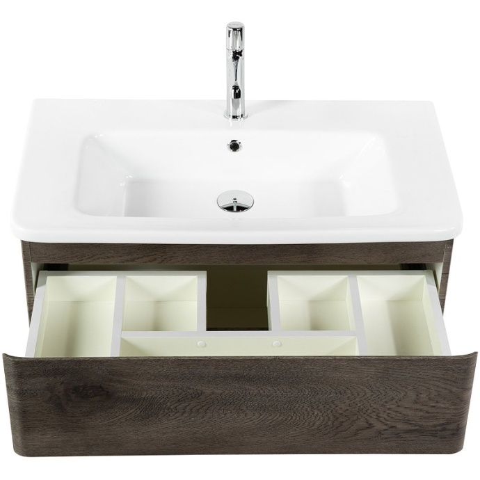 Комплект мебели BelBagno Albano 80 темное дерево нее - 4