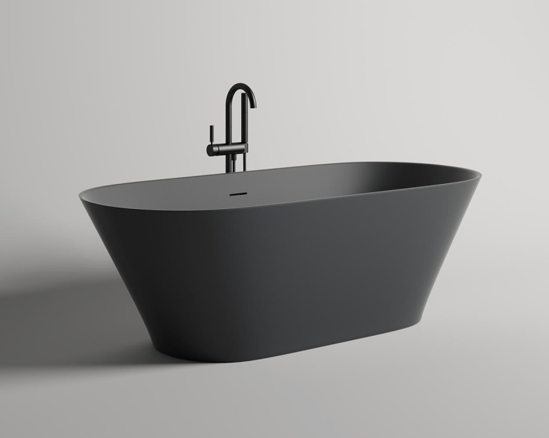 Ванна из искусственного камня Salini Mona 180x80 102921MRF S-Stone, матовый, RAL полностью - 7