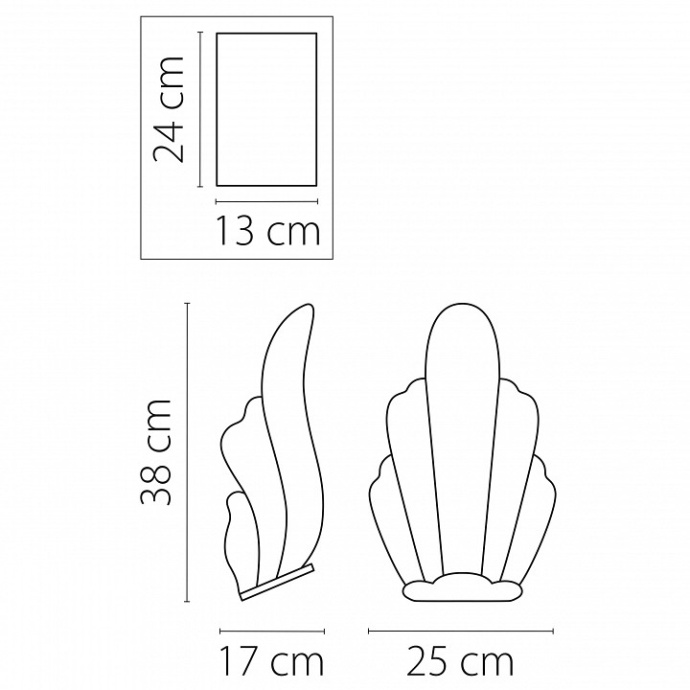 Бра Osgona Riccio 705632 - 1