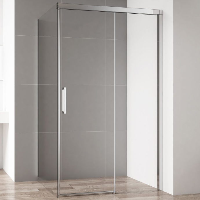 Душевой уголок Cezares Duet Soft AH 1 150/100 C Cr DUET SOFT-AH-1-150/100-C-Cr - 0