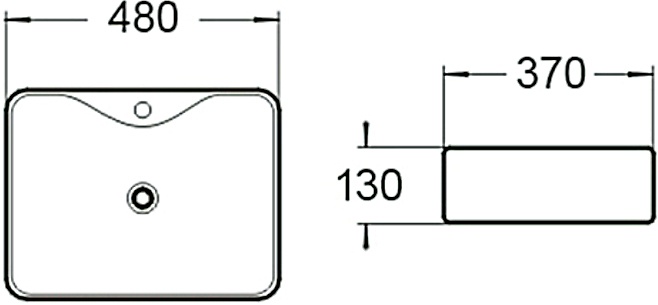 Рукомойник SantiLine SL-1011 - 1