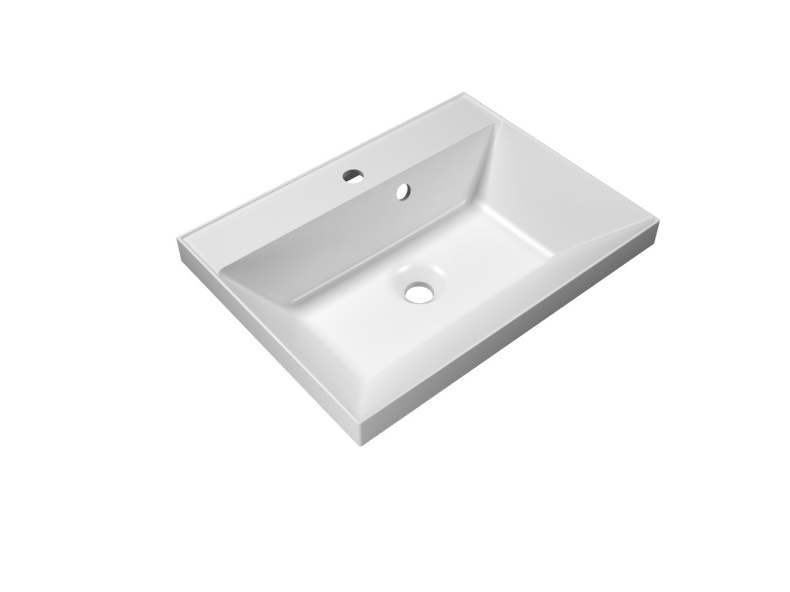 Тумба с раковиной Belbagno Marino 60 черный - 8