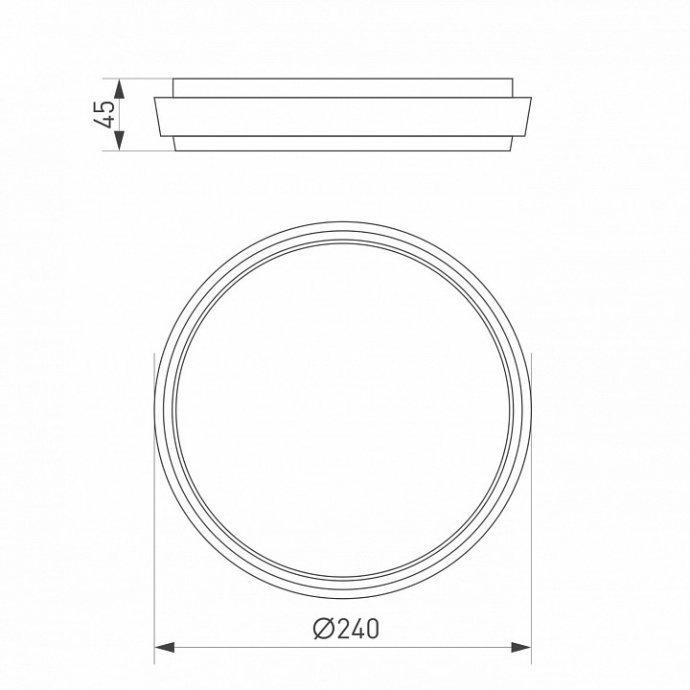 Уличный светодиодный светильник Arlight LGD-Giro-R240-25W Warm3000 029949 - 3