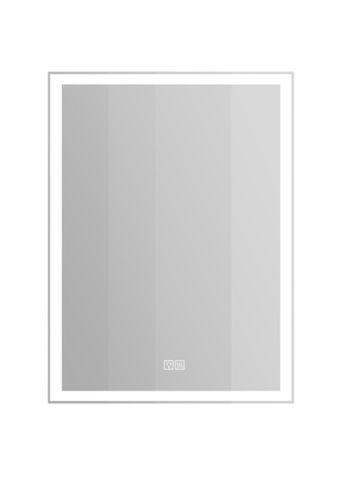 Зеркало BelBagno 60х80 с подсветкой, подогревом  SPC-GRT-600-800-LED-TCH-WARM - 0