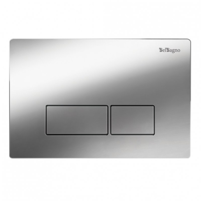 Комплект унитаза с инсталляцией BelBagno Ecoс сиденьем микролифт и кнопкой смыва хром глянцевый CZR-526-TH-R/CZR-2040-SC/BB097/Q.CR - 2