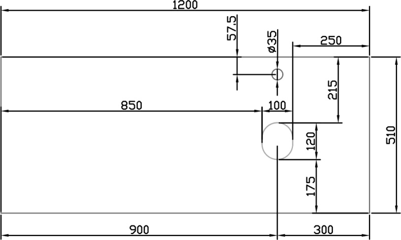 Столешница с раковиной DIWO Элиста 120 белый мрамор, с раковиной Moduo 50 Square 555795 - 8