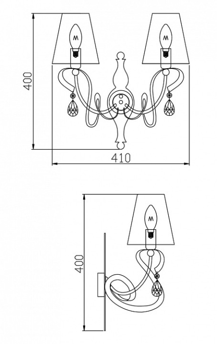 Бра Maytoni Intreccio ARM010-02-W - 1