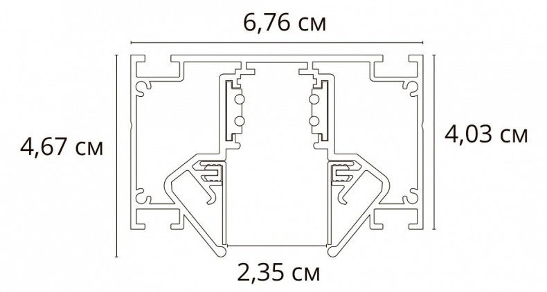 Трек накладной Arte Lamp Linea-Accessories A473206 - 2