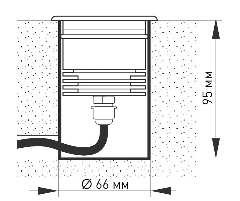 Ландшафтный светодиодный светильник Arlight LTD-Ground-Tilt-R80-9W Day4000 032213 - 2