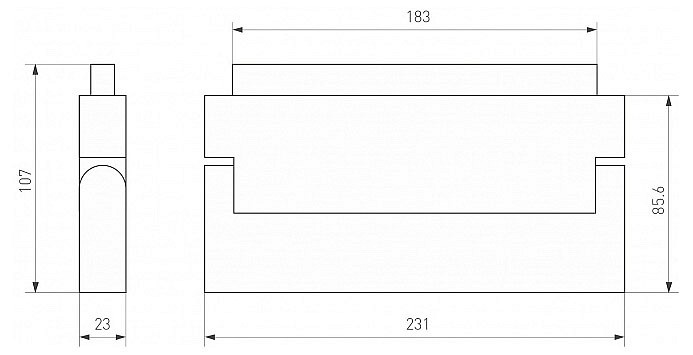 Трековый светодиодный светильник Arlight Mag-Orient-Flat-Fold-S230-12W Warm3000 035858 - 1