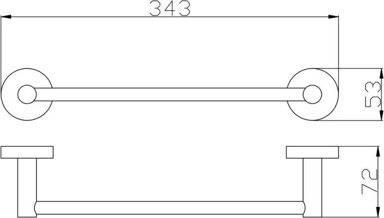 Полотенцедержатель Rav Slezak Colorado 35 золото COA0701/30Z - 1