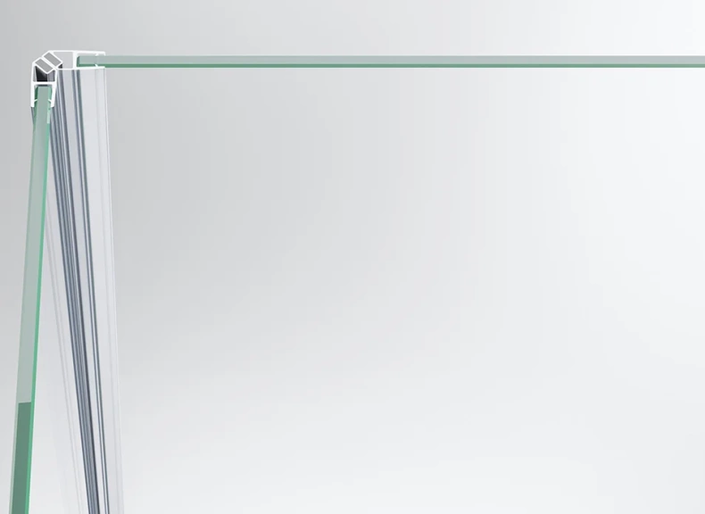 Душевой уголок BelBagno Kraft 80х80 хром  KRAFT-A-12-80-C-Cr-R - 5