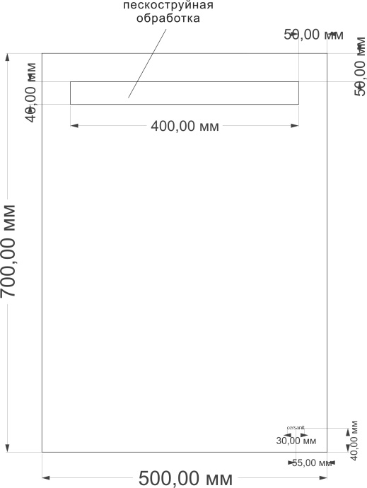 Зеркало Cersanit LED 010 base 50, с подсветкой KN-LU-LED010*50-b-Os - 4