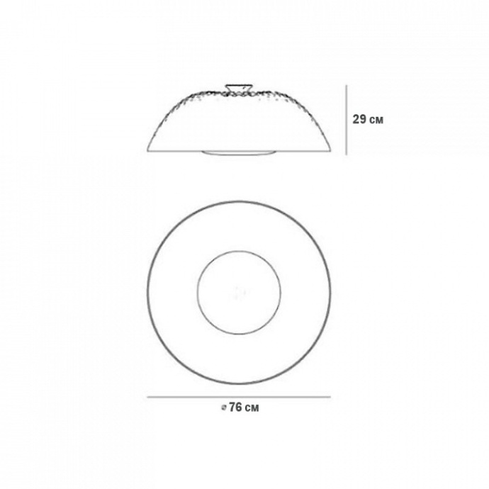 Накладной светильник Artemide  1587010A - 1