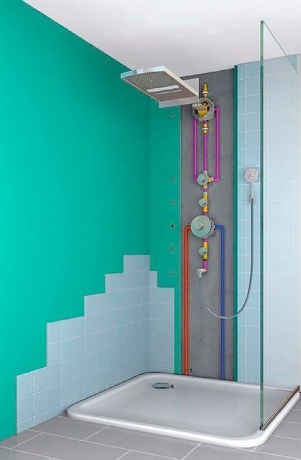 Верхний душ Hansgrohe Raindance Rainfall 180 AIR 2jet 28433400 - 6