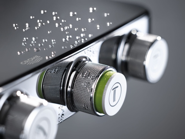 Душевая стойка Grohe Euphoria SmartControl 310 Duo Cube 26508000 с термостатом - 6