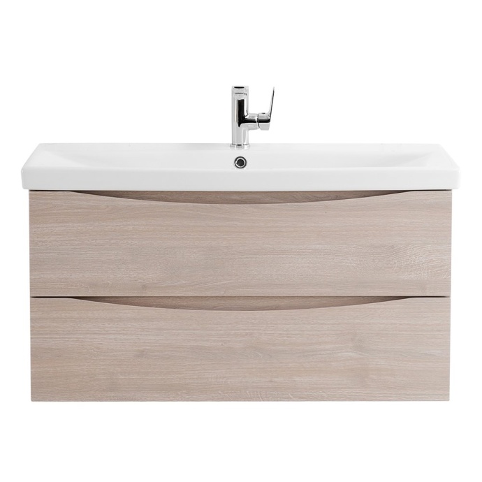 Тумба с раковиной Belbagno Marino-Cer 80 светлое дерево - 0