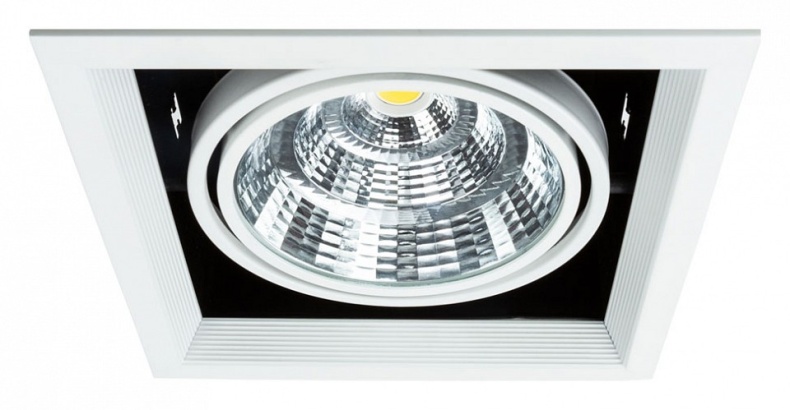 Встраиваемый светодиодный светильник Arte Lamp Merga A8450PL-1WH - 0